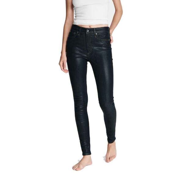 rag & bone Denim - Rag & Bone Clearcoat Blue Skinny Jeans NWOT Size 26 Nine High Rise
